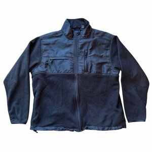 Chaps Ralph Lauren Full Zip Fleece Long Sleeve Jacket Men’s Size XXL Black